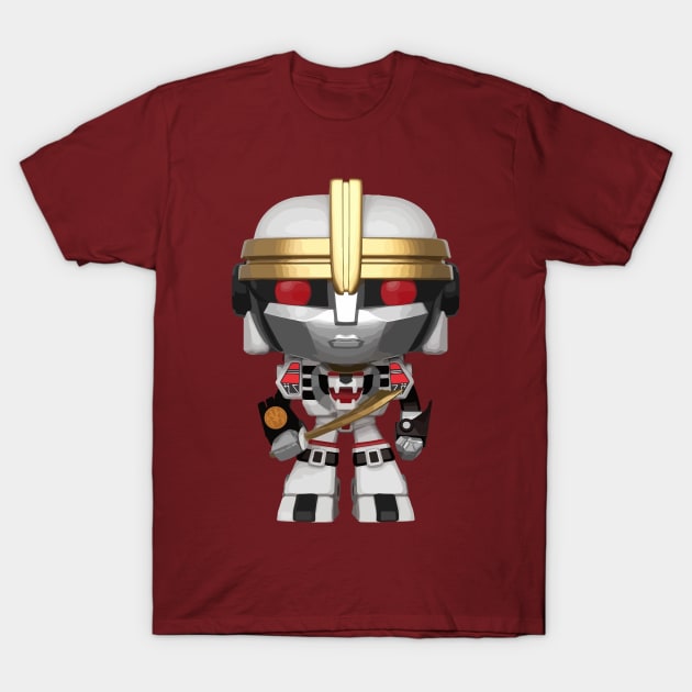 White Tigerzord T-Shirt by conatron13